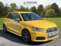 Used Audi S1 Comfort 231 HP (169 kW) 2016 Yellow Hatchback