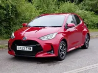 Used Toyota Yaris Design 116 HP (85 kW) 2023 Red Hatchback
