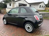 Used Fiat 500 Lounge 69 HP (50 kW) 2013 Black Hatchback