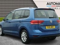 Usado VW Touran SE 2016 Azul Monovolume