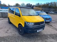 Begagnad VW Transporter Startline 2015 Gul Van