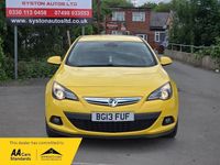 Used Vauxhall Astra GTC SRi 2013 Yellow Hatchback