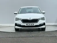 Used Skoda Scala SE L 110 HP (80 kW) 2021 White Hatchback