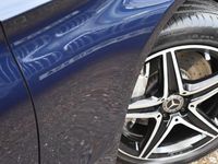 Used Mercedes C250 AMG line 204 HP (150 kW) 2016 Blue Sedan