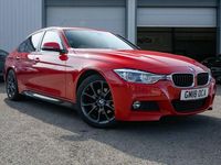 Used BMW 330 M Sport 252 HP (185 kW) 2018 Red Sedan