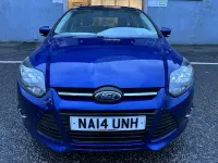 Gebraucht Ford Focus Zetec 125 PS (91 kW) 2014 Blau Kleinwagen