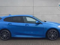 Used BMW 118 M Sport 134 HP (98 kW) 2023 Blue Hatchback