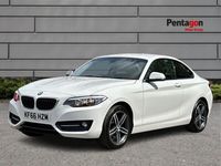 used BMW 218 2 Series Coupé Sport1.5 i Sport Coupe 2dr Petrol Manual Euro 6 (s/s) (136 Ps) - KF66HZM