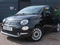 Gebraucht Fiat 500 Lounge 69 PS (50 kW) 2018 Schwarz Kleinwagen