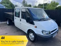 Used Ford Transit 90 HP (66 kW) 2004 White Cabriolet