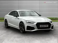 Used Audi A5 Black Edition 147 HP (108 kW) 2023 White Coupe