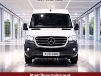 Used Mercedes Sprinter Progressive 141 HP (103 kW) 2021 White Van
