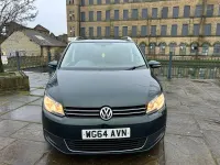 Used VW Touran SE 140 HP (102 kW) 2014 Green MPV