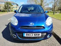 Used Nissan Micra Acenta 80 HP (58 kW) 2013 Blue Hatchback