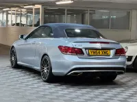 Used Mercedes E400 AMG line 2014 Silver Cabriolet