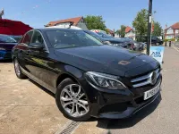 Used Mercedes C200 Premium Plus 184 HP (135 kW) 2015 Black Sedan