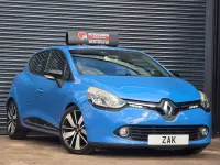 Used Renault Clio Dynamique 90 HP (66 kW) 2014 Blue Hatchback