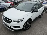 Used Vauxhall Grandland X Sport 130 HP (95 kW) 2019 White SUV