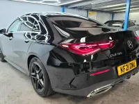Used Mercedes CLA180 AMG Line Premium Plus 136 HP (100 kW) 2021 Black Coupe