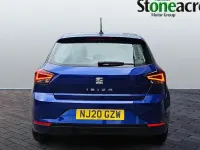 Used Seat Ibiza SE Technology 95 HP (69 kW) 2020 Blue Hatchback