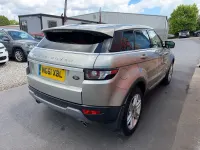 Used Land Rover Range Rover evoque Prestige 2012 Gold SUV