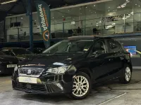 Begagnad Seat Ibiza Design 95 HK (69 kW) 2018 Svart Halvkombi
