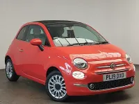 Used Fiat 500C Lounge 69 HP (50 kW) 2019 Pink Cabriolet