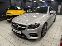 Used Mercedes E220 AMG line 194 HP (142 kW) 2019 Silver Coupe