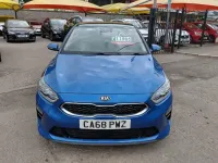 Used Kia Ceed First Edition 140 HP (102 kW) 2018 Blue Hatchback