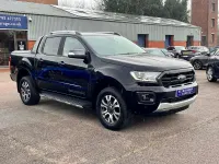 Begagnad Ford Ranger Wildtrack 2022 Svart Pickup