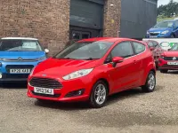 Used Ford Fiesta Zetec 82 HP (60 kW) 2013 Red Hatchback