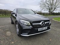 Used Mercedes GLC220 AMG line 2016 Black Coupe