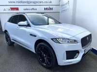 Used Jaguar F-Pace Chequered Flag 180 HP (132 kW) 2020 White SUV
