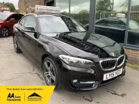 Usado BMW 220 Sport Line 2015 Negro Coupe