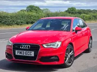 Used Audi A3 Sportback S-Line 184 HP (135 kW) 2013 Red Hatchback