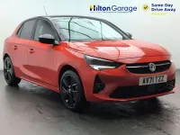 Used Vauxhall Corsa-e SRi 2021 Orange Hatchback