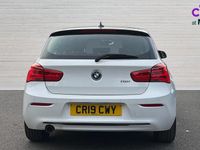 Used BMW 118 Sport Line 136 HP (100 kW) 2019 White Hatchback