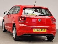 Used VW Polo SE 65 HP (47 kW) 2018 Red Hatchback