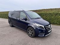 Used Mercedes V250 AMG line 2018 Blue MPV