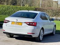 Used Skoda Superb SE L Executive 2017 White Hatchback
