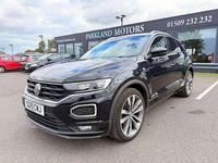 Used VW T-Roc R-line 150 HP (110 kW) 2019 Black SUV