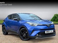 Used Toyota C-HR 122 HP (89 kW) 2019 Nebula blue bitone SUV