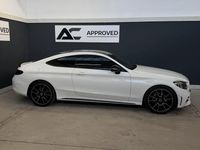 Używany Mercedes C220 AMG line 2019 Biały Coupe