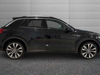Used VW T-Roc R-line 150 HP (110 kW) 2021 Black SUV