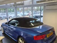 Used Audi A5 Cabriolet Advanced 500 HP (367 kW) 2015 Blue Cabriolet