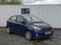 Used Ford Ka Plus Zetec 70 HP (51 kW) 2018 Blue Hatchback