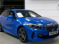 Used BMW 118 M Sport 134 HP (98 kW) 2022 Blue Hatchback