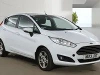 Used Ford Fiesta Zetec 2013 White Hatchback