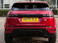 Used Land Rover Range Rover evoque SE Dynamic 182 HP (133 kW) 2020 Red Hatchback