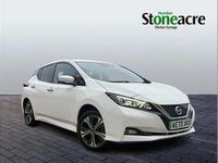 Used Nissan Leaf N-TEC 160 kW (218 HP) 2020 White Hatchback